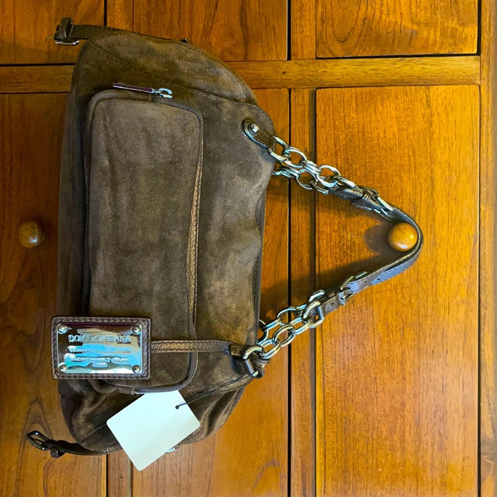 Gorgeous Suede Dolce & Gabbana Purse!